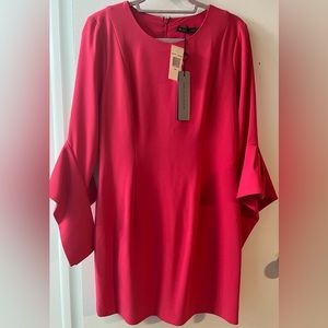 Black Halo 3/4 Sleeve Size 12 Laguna Pink